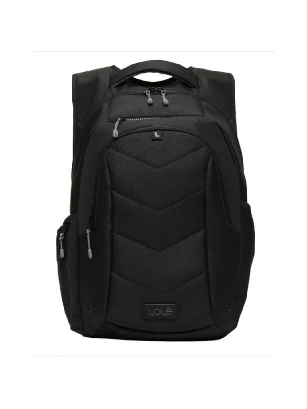 Lole Black Men's Commuter Backpack with Padded Front Panel